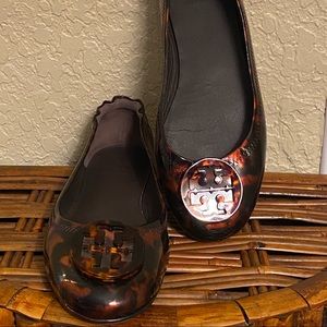 Tory Burch - Authentic Minnie embellished-logo